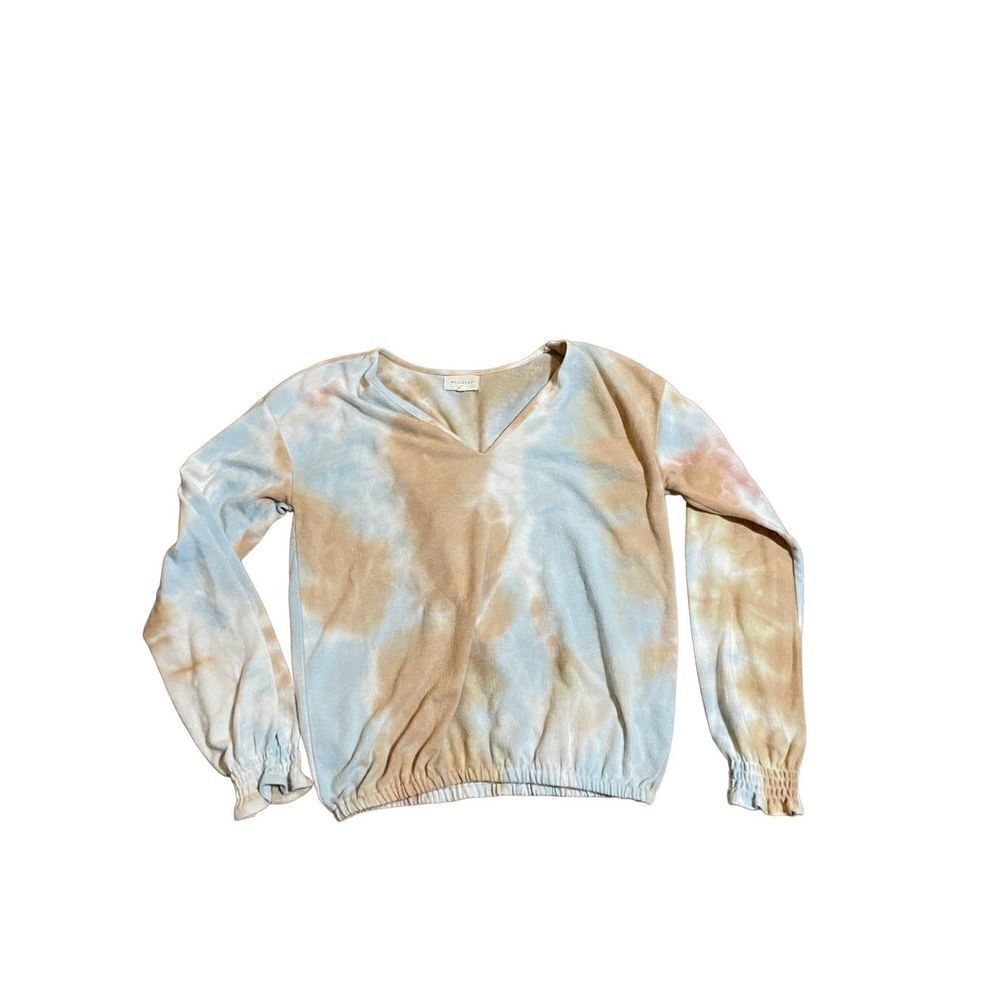 ‎Melloday tie dye Vneck sweater